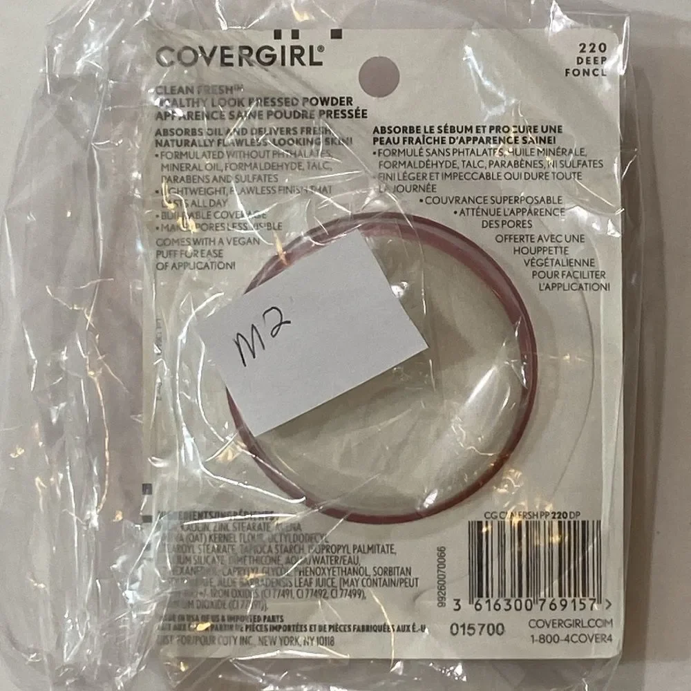 10/$50 1 Covergirl Clean Fresh 220 Deep Fonce